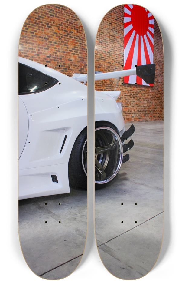 Japan Flag Skateboard JDM Skateboard Series Japan