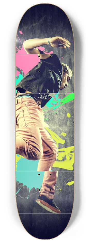 Break Dancing Skateboard B Boy Skateboard Deck