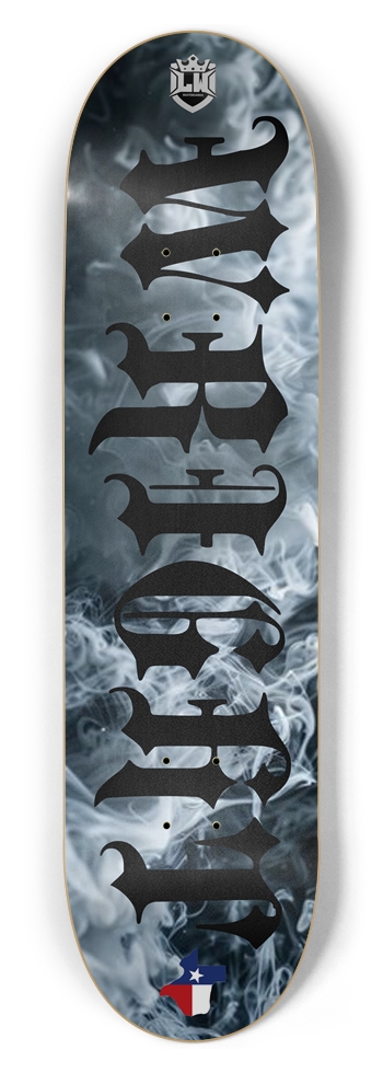 8-1/2 Skateboard Deck with Custom Graphic