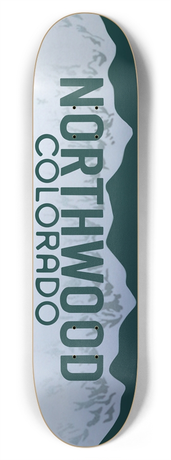 Colorado License Plate Silver 7-3/4