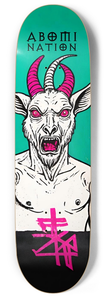 ABOMINATION - BAPHOMET HYBRID TERROR PUNK DECK 01