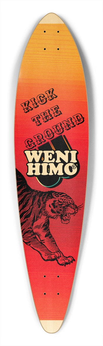 Custom Longboard "KICK"