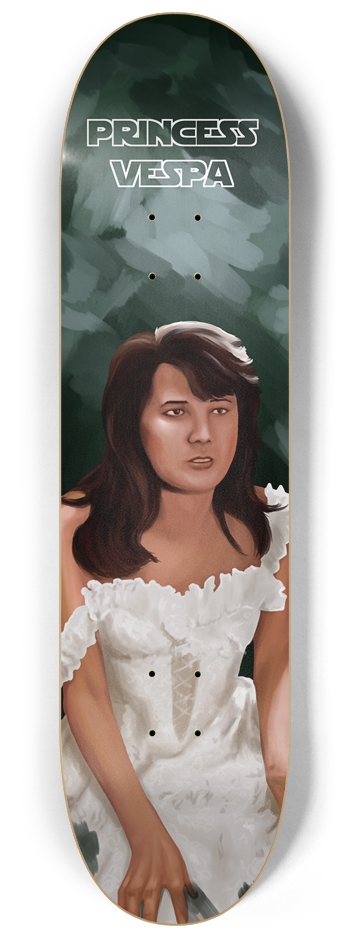Princess Vespa popsicle 8-1/4 Skateboard Deck