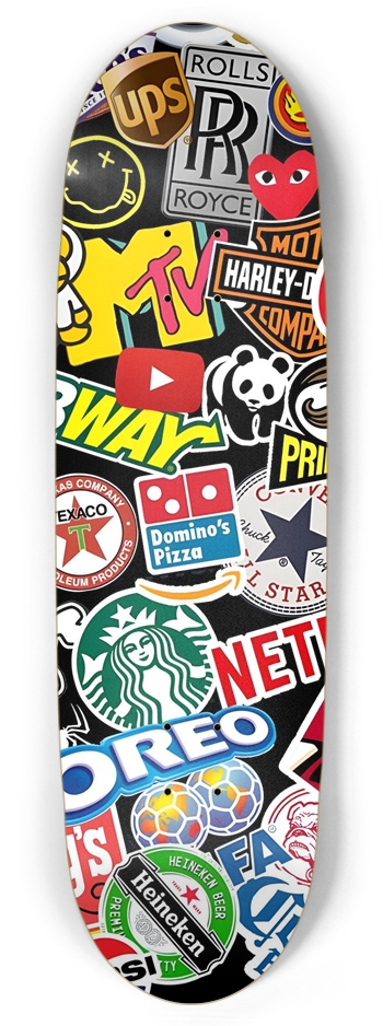Gluttony Skatedeck