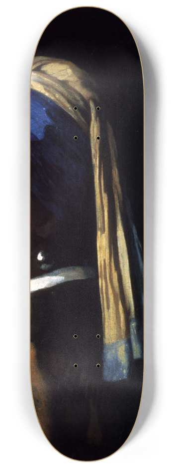 Girl With A Pearl Earring Skateboard Vermeer  #2
