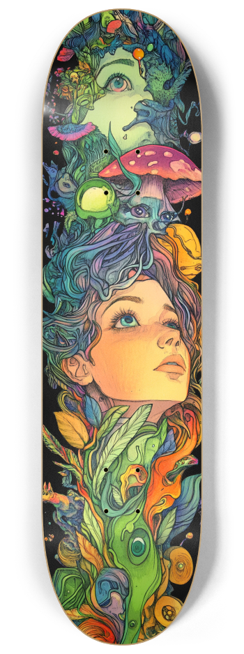 Little dreamer custom 3 decks skateboard Series #1