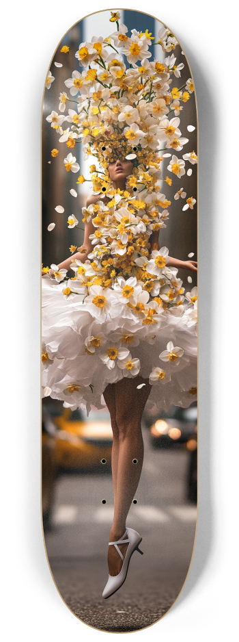 Spring lady 2 decks custom skateboard Series #1