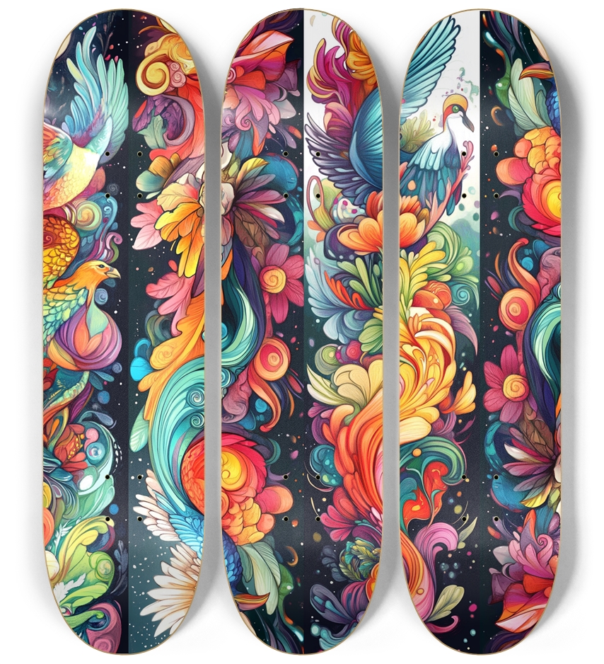 Dreamer 3 decks custom skateboard Series