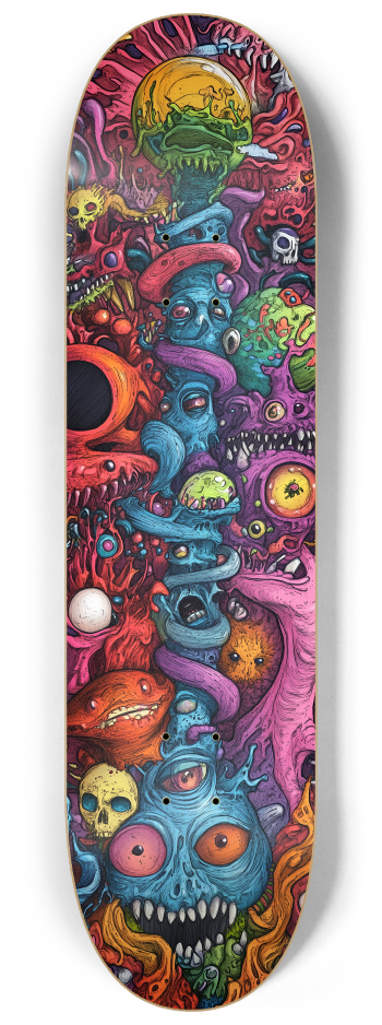 Mindscream 3 deck custom Skateboard Series #1