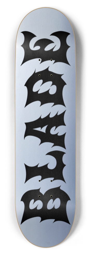 Jagged deck (with silver graphic)