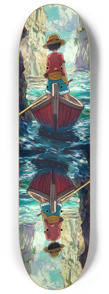 Luffy 3 decks custom Skateboard Series #1