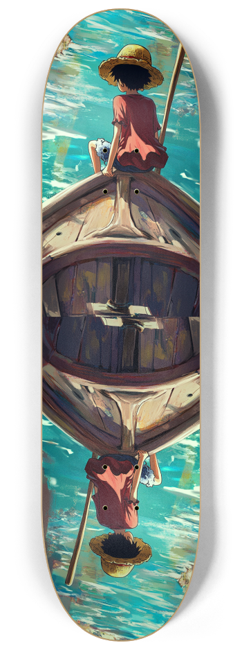 Luffy 3 decks custom Skateboard Series #3