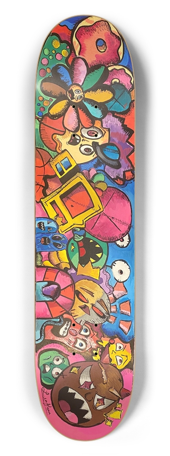 Custom Skateboard by Leaf
