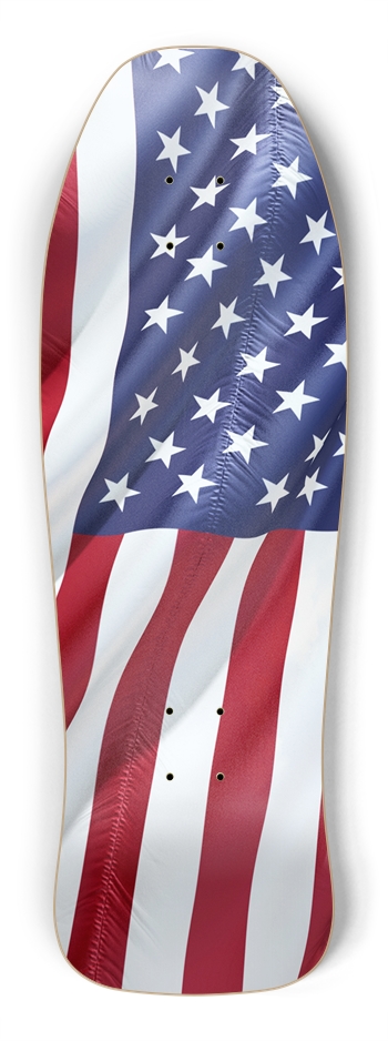 usa flag Custom Skateboard