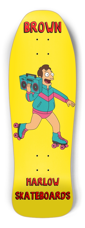 Boardwalk Brown Shredder Shape