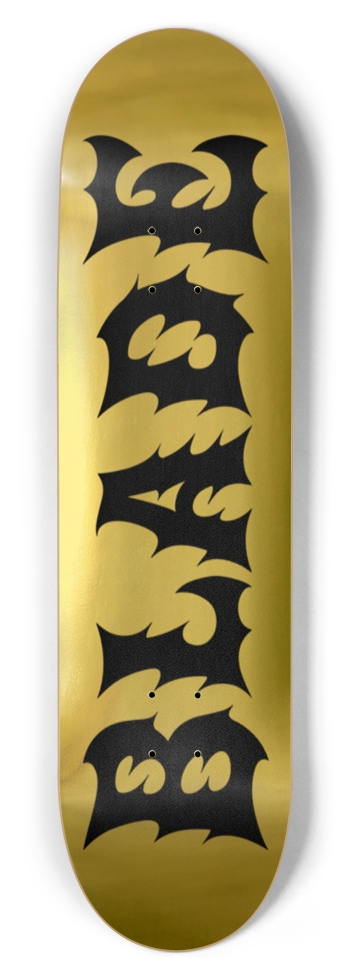 Jagged deck (new gold graphic)