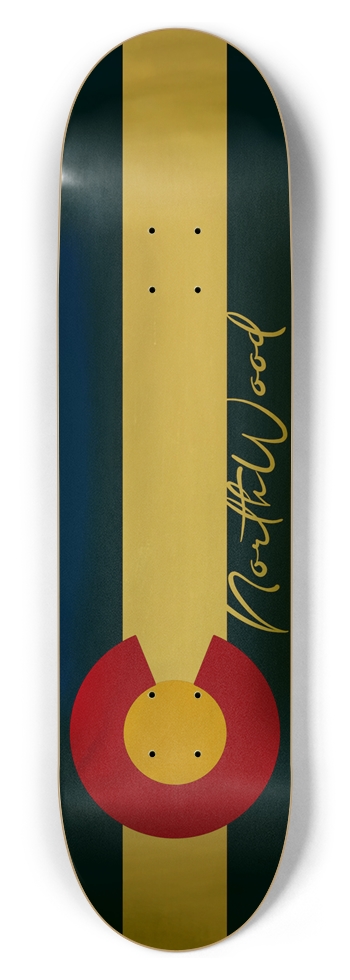 Colorado State Flag Gold 8-1/2
