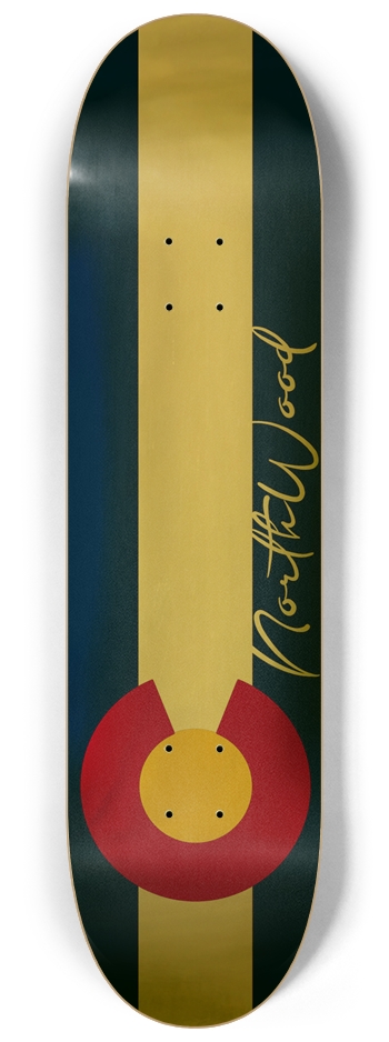 Colorado State Flag Gold 8-1/4
