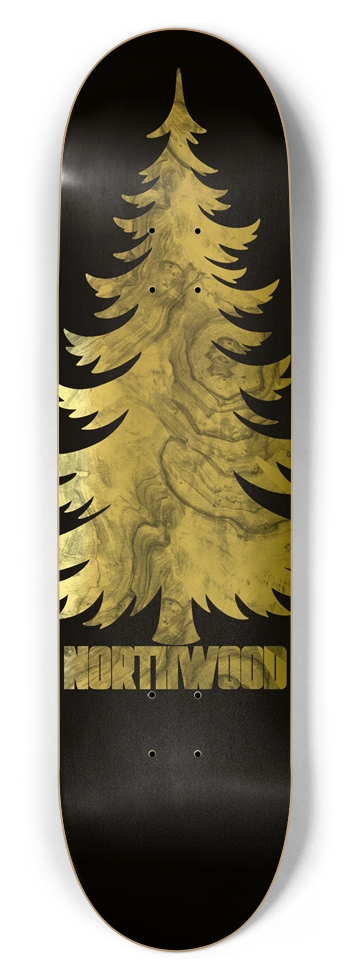 Gold Foil Pine 8-1/2