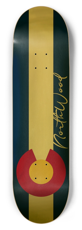 Colorado State Flag Gold 8-3/4