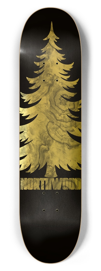 Gold Foil Pine 7-3/4