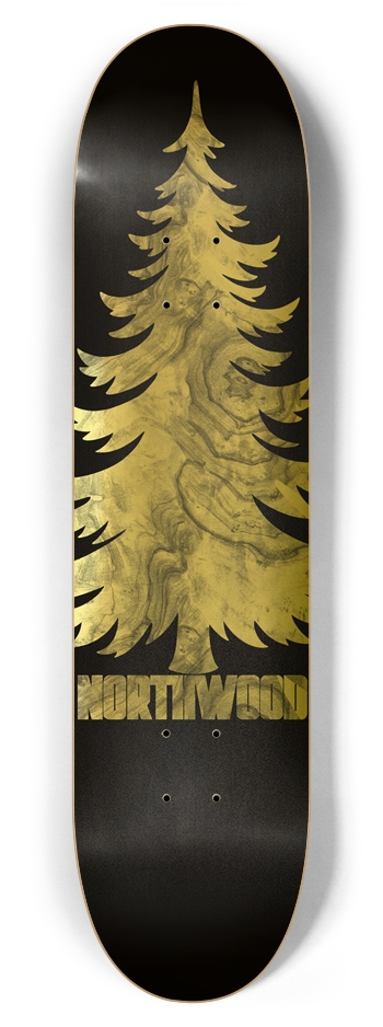 Gold Foil Pine 7-7/8
