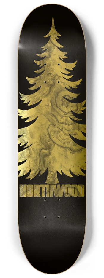 Gold Foil Pine 8-1/4