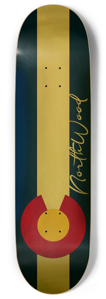 Colorado State Flag Gold 9