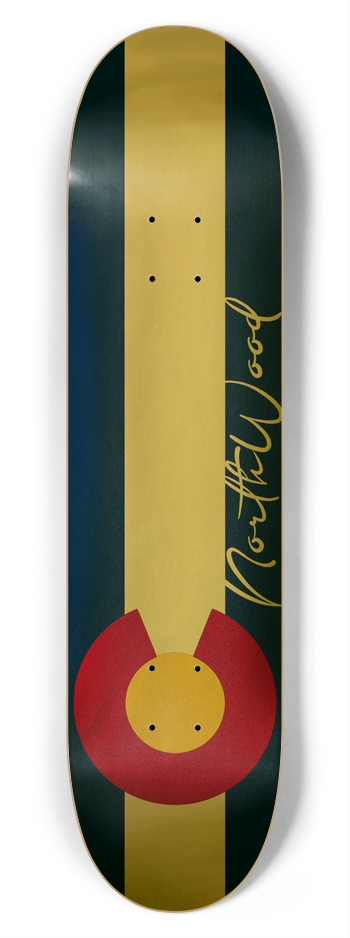 Colorado State Flag Gold 7-3/4