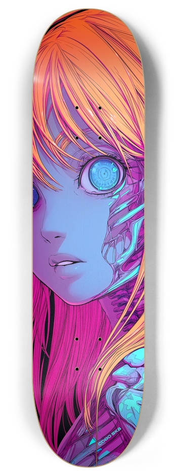 Cyberpunk Ginger Skateboard
