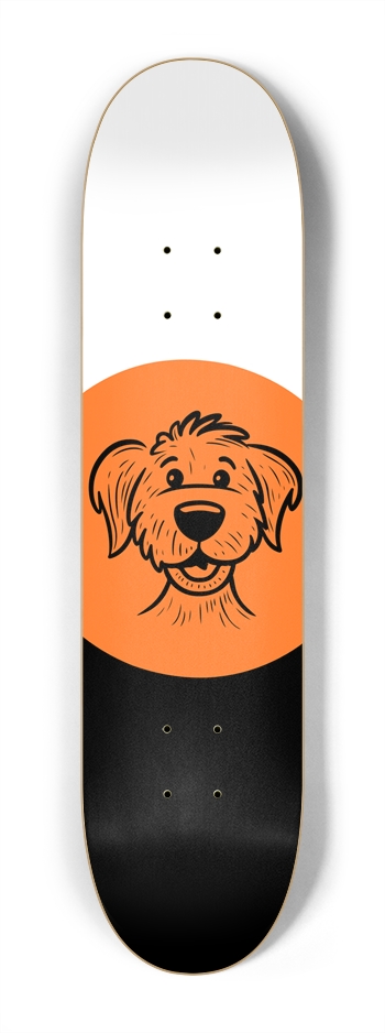 Doodle Differnt Pet Series Custom Skateboard