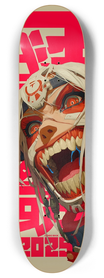Attack on Human Skateboard