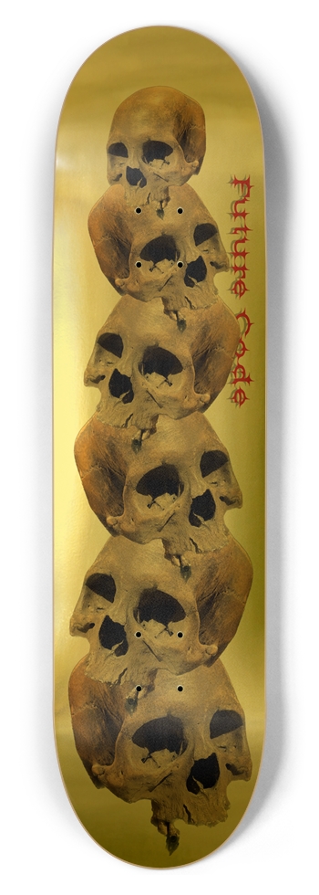 Skull Collector - W8.5” x L32.75” Gold Foil