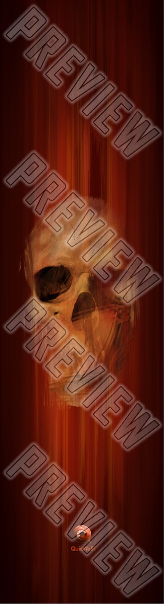 SKULL002a : 7-3/4 All-Around Deck  7-3/4 Skateboard Deck 