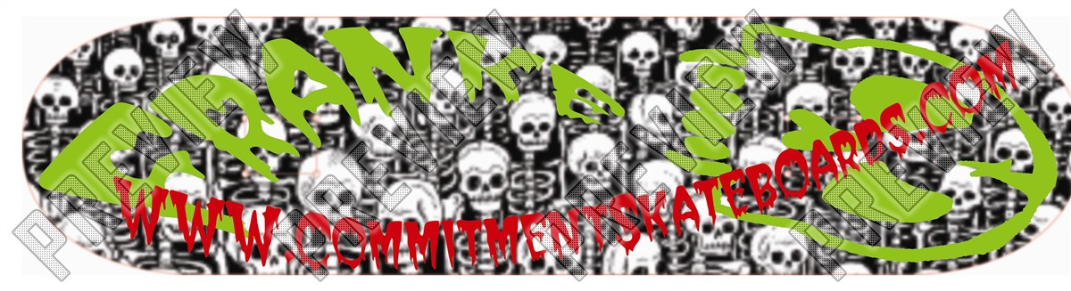 7-3/4 Famliy Deck  7-3/4 Skateboard Deck 