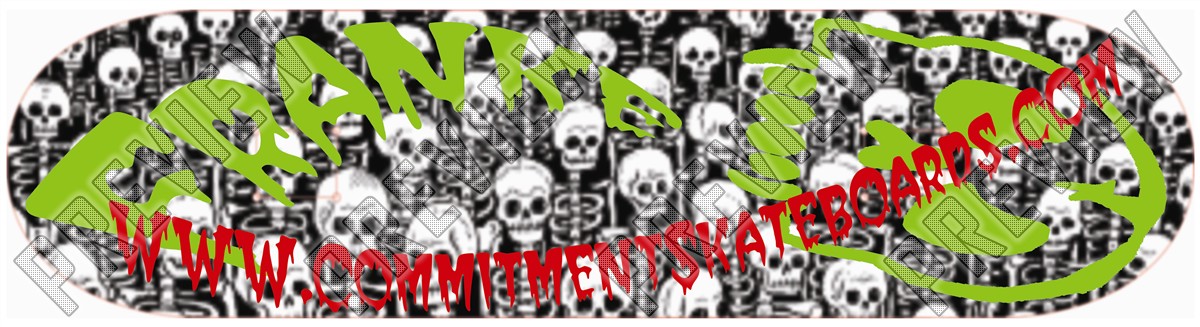 8 Inch Commitment Deck 8 Inch Skateboard Deck