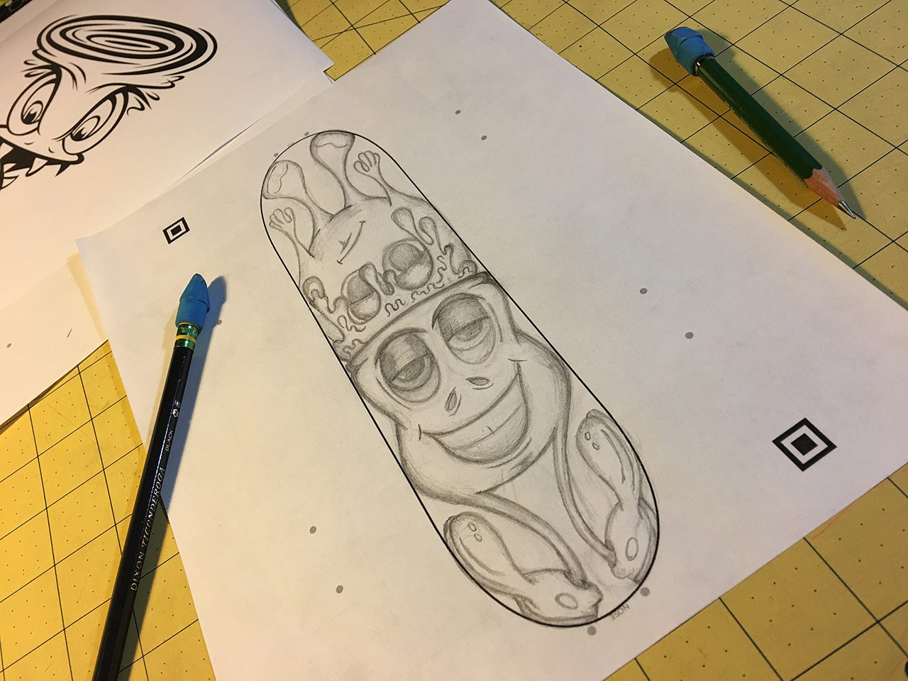 How to Draw a Skateboard Easy Drawing Art