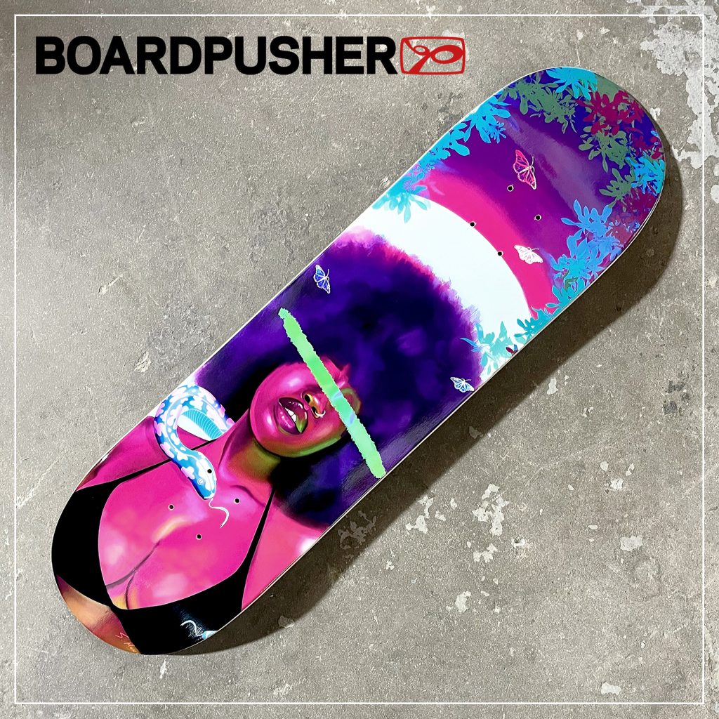 NEW MOON Skateboard by SHAKERRA MONÈT