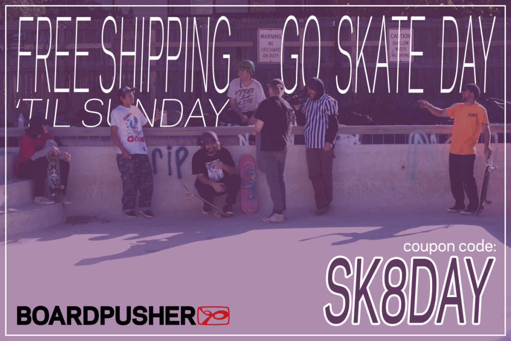 free shipping coupon code go skateboarding day custom skateboards