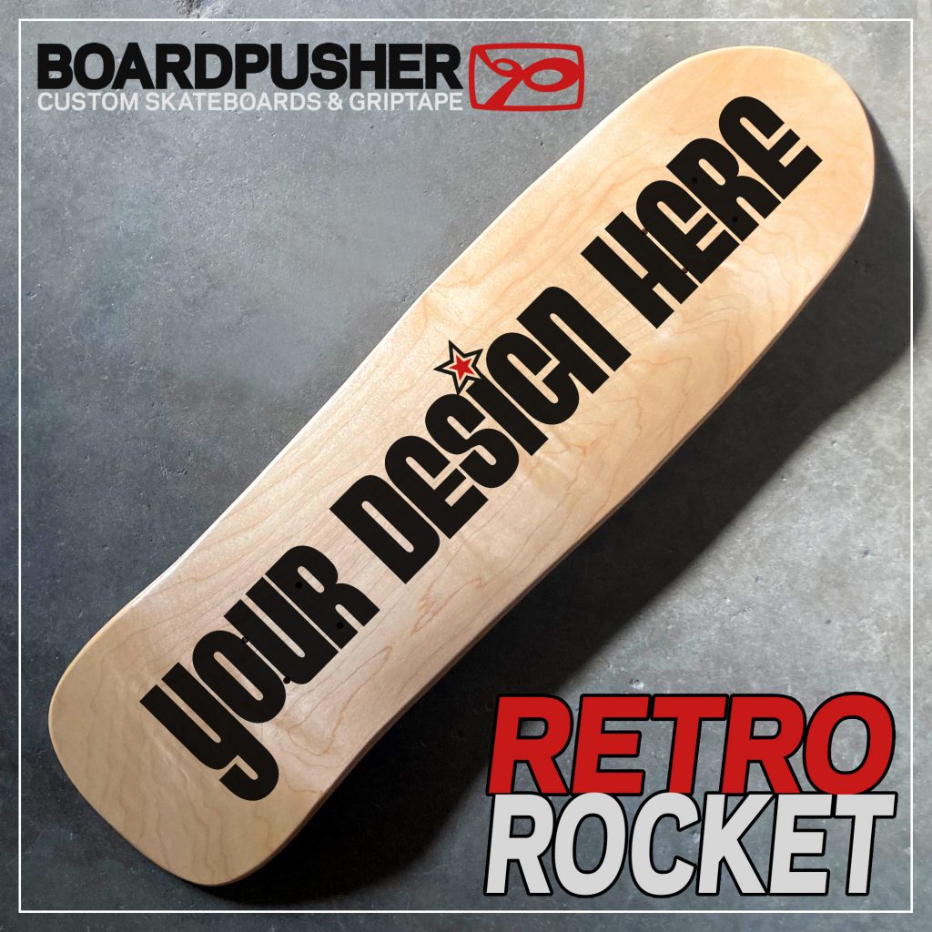 design create custom DIY old school skateboard graphics