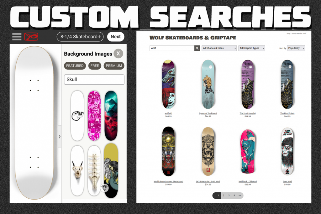 discover unique custom skateboard graphics independent artists skateboarding DIY