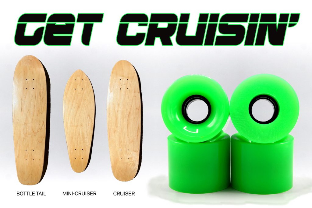 customize cruiser skateboards st patricks day