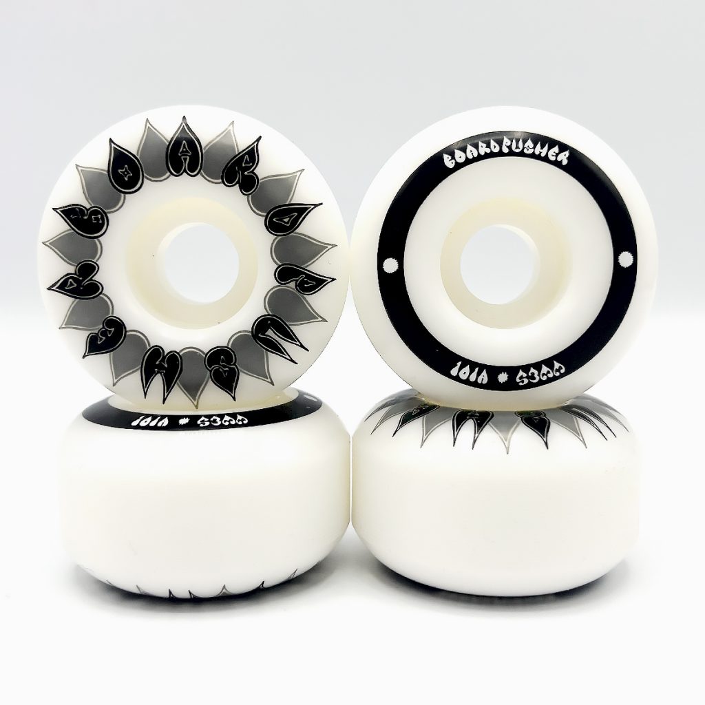 53mm new skateboard wheels gray black