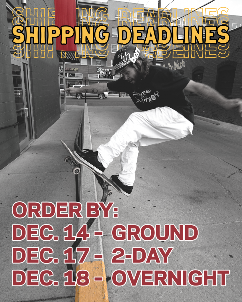 custom skateboard holiday shipping christmas gift idea