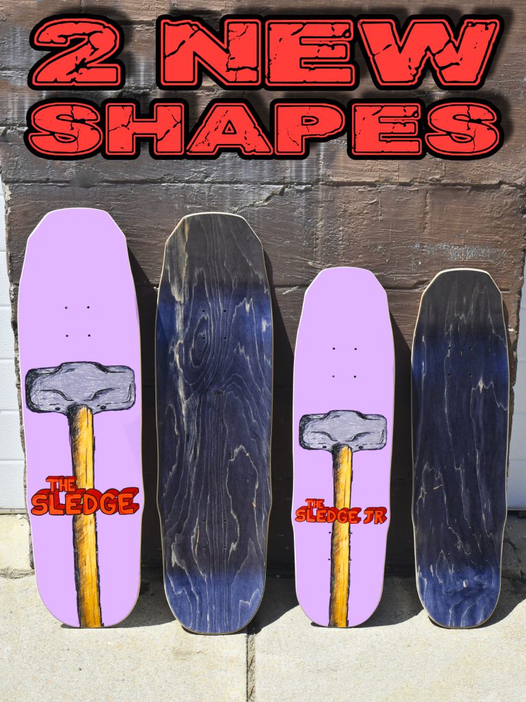 new skateboard shape customize personalize graphics old school skate mini trick board