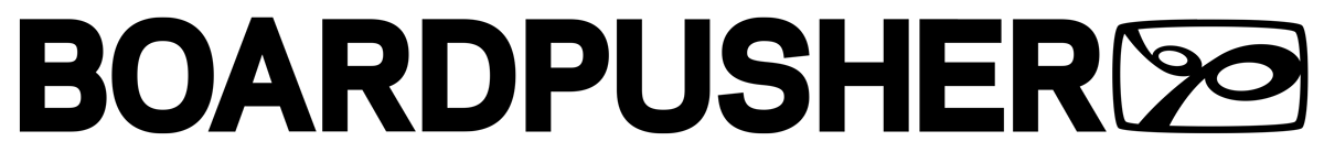 BoardPusher Custom Skateboards logo