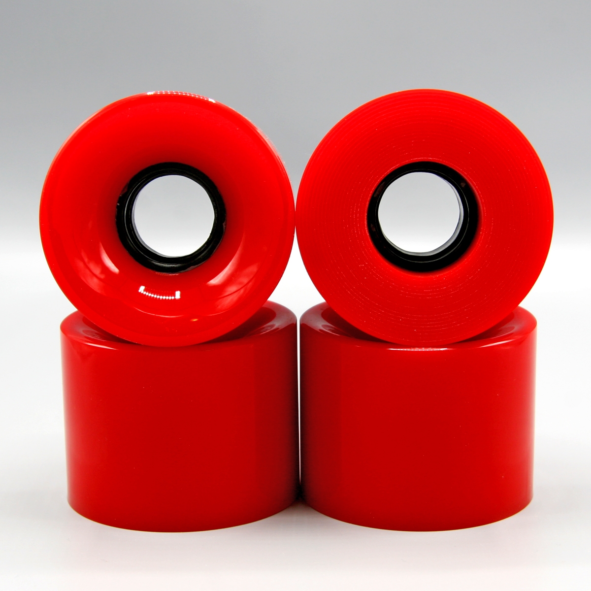 Blank 60mm (Solid Red) - Includes 1/4" Risers