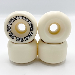 BoardPusher 60mm/97a (White) - Incl. 1/4" Risers