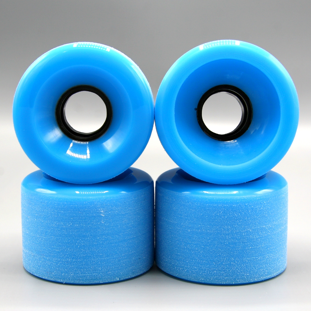 Blank 65mm (Solid Blue) - Includes 1/4" Risers