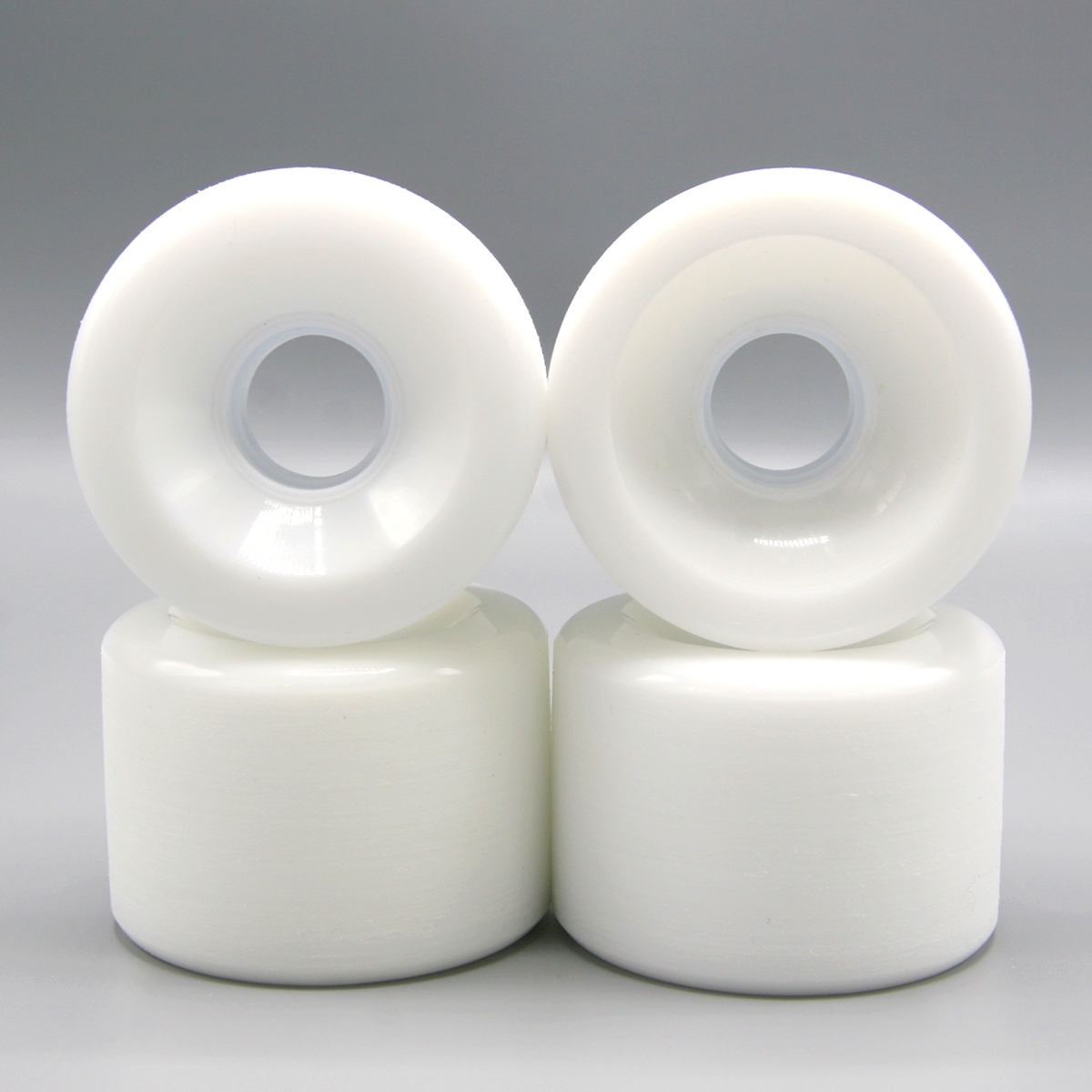 Blank 65mm (Solid White) - Includes 1/4" Risers